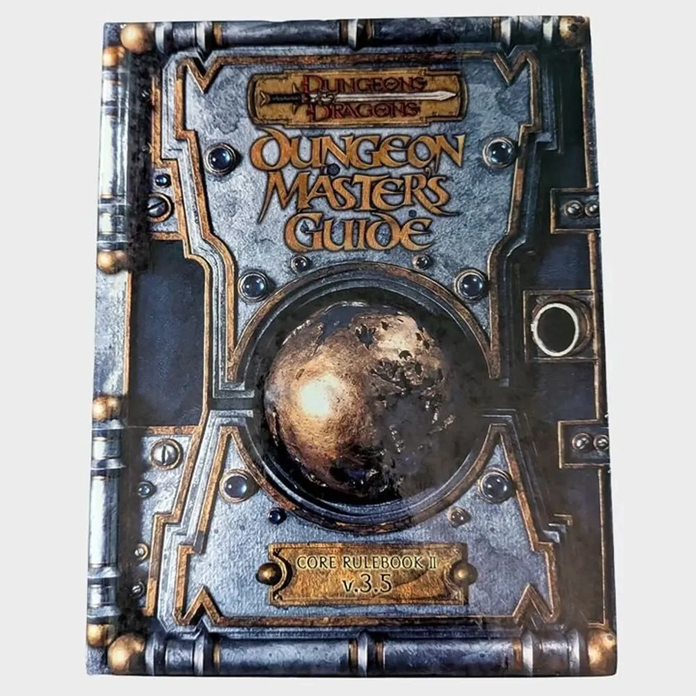Dungeon Master's Guide Core Rulebook II Dungeons & Dragons D&D Fantasy 2003 Book